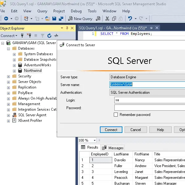 Esquemas en SQL Server